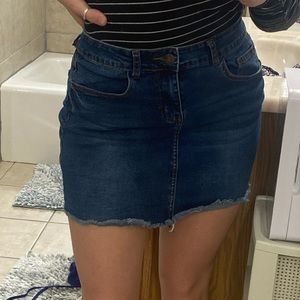 Denim skirt